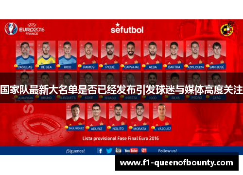 国家队最新大名单是否已经发布引发球迷与媒体高度关注 国家队最新大名单是否已经发布引发球迷与媒体高度关注