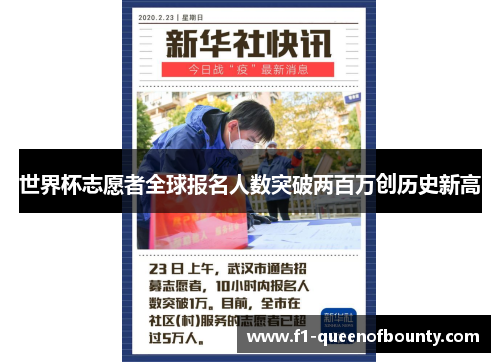 世界杯志愿者全球报名人数突破两百万创历史新高 世界杯志愿者全球报名人数突破两百万创历史新高